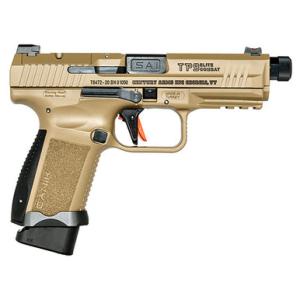 CENT CANIK TP9 9MM ELITE COMBAT 4.75 FDE