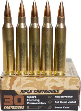 MKE 5.56X45 62GR LAP (M855) BRASS CASE 30RD 75BX/CS 