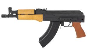 Century Arms, C39V2, Pistol, Semi-automatic, 7.62X39, 10.5" Barrel, Black Finish, Wood Handguard, 30 Rounds, 1 Magazine, Flash Hider, Milled Receiver, US Palm Pistol Grip, Side Mount 