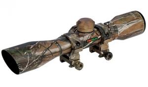 TruGlo 4x32mm Shotgun Scope with Weaver Style Rings, Camo, TG8504CD TG8504CD