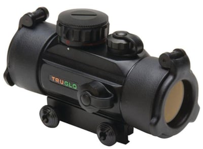 TruGlo Red Dot Dual Color Sight, 1x30mm, 5 MOA, Red/Green Reticle, Matte Black TG8030DB