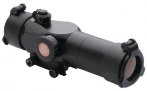 TruGlo Triton Tactical Red Dot Sight 1x30mm 3MOA Center Dot Reticle Plus Red/Green/Blue Aiming Dots Black TG8230TB