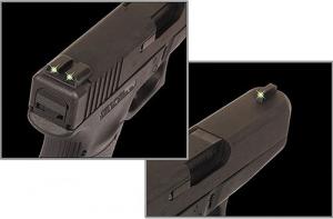 Truglo Brite Site Tritium 3 Dot Green Sight for Novak 1911 .260/.500 Pistol, TG131N3 TG131N3