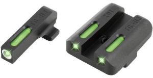 Truglo TFX Springfield XD/XDM/XDS 3 Dot Green Tritium/Fiber Optic Sight, TG13XD1A TG13XD1A