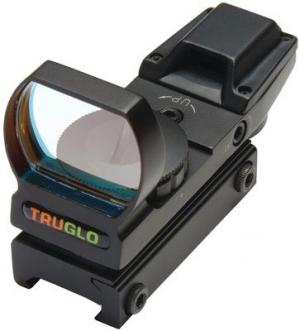 TruGlo Open Red-Dot Sight, Red/Green Illuminated Multi-Reticle, Matte Black TRUTG8360B