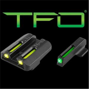 TruGlo TFO Kahr Sight Set, Yellow Rear Sight, TG131AT1Y TG131AT1Y