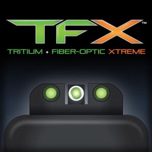 Truglo TG13WA3A TFX Day/Night Sights Walther CCP Steel Green Tritium/Fiber Optic TG13WA3A