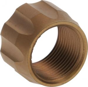 Rival Arms Thread Protector 9mm 1/2-28, Bronze, RA300001C