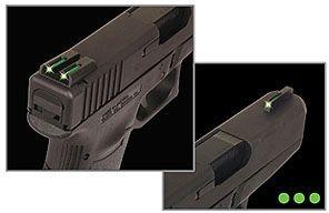 TruGlo Tritium/Fiber Optic Night Sight Set, Green #6 Front, #8 Rear - Sig - TG131ST2 TG131ST2