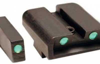 TruGlo Tritium Green Front & Rear Night Sights, For Glock 10mm/45 ACP TG231G2 TG231G2