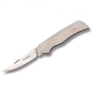 Boker Titan 2 Folder 4034 Steel Blade Titanium Handle 788857000434
