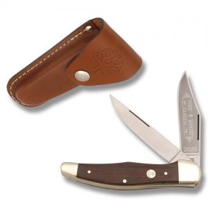 Boker Two Blade Folding Hunter Carbon Steel Blades Rosewood Handle 788857000458