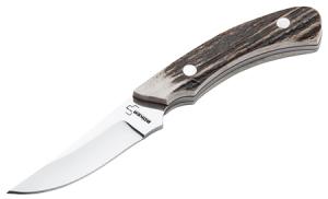 Boker 02BO515 Plus Field Knife 2.88" 440C Stainless Drop Point Stag 788857030806