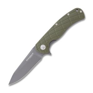 Boker Magnum Passenger Folder 440B Stainless Steel Blade Black G10 Handle
