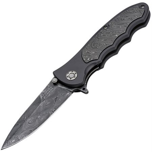 Boker  110237DAM Leopard Linerlock Black 788857055175