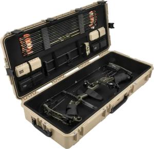 Skb Mathews Iseries Bow Case Lift 29.5, 33 And Phase 29,33 Tan, Black Plush 
