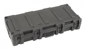 SKB Cases 2R Roto Mil-Std Waterproof Case 8 Deep w/ Wheels & Tow Handle (Black, w/ Foam) 44-1/4 x 17-1/2 x 8 2R4417-8B 789270441705