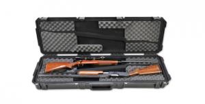SKB Cases Injection Molded 50.5inx14.5inx6in Double Rifle Case w/Convolute, Black, 3I-5014-DR 789270991927
