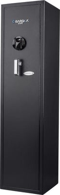 Barska HQ900 Large Quick Access Keypad Biometric Rifle Safe,Black, AX12752 790272002641