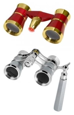 Barska 3x25 Blue Line Opera Glasses w/ Light - Ruby Red AB10286 AB10286