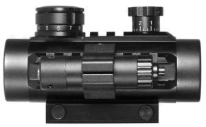 Barska 30mm Electro Sight Riflescope, w/ Flash light, Red Laser Sight AC11398 AC11398