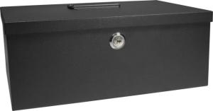 Barska Key Lock Cash Box & 6 Compartment Removable Tray CB11792 790272983414