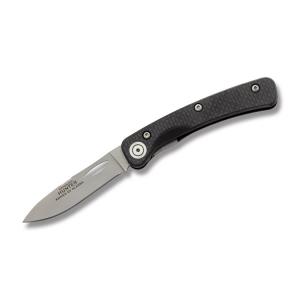 Knives of Alaska Feather Light Hunter with Carbon Fiber Handles and D2 Tool Steel 3.125" Drop Point Plain Edge Blades Model 00394FG 790380001598