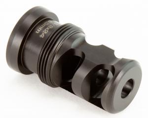 GRIFFIN ARMAMENT TMPB65MM5824 Paladin Taper Mount 2 Port Brake 6.5mm Melonite QPQ 17-4 Stainless Steel TMPB65MM5824