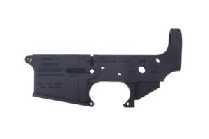 Griffin Armament MK1 Forged AR-15 Stripped Lower Receiver - Black 791154085042