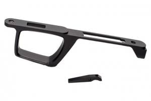 Anarchy Outdoors Bottom Metal w/Barricade Stop, CZ 455, Black, CZ-455-BM CZ455BM