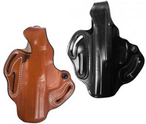 DeSantis Thumb Break Scabbard Holster, Right Hand, Black, Lined, Plain, 3 Slot, Fits H&K USP Compact 9/40, P2000, 001BCF3Z0 001BCF3Z0