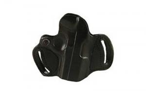 DeSantis Gunhide Mini Slide Glock 43 OWB Belt Holster Right Hand Leather Black 086BA8BZ0