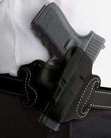 DESANTIS MINI SLIDE HOLSTER OWB RH LTHER M&P SHLD 9/40 BLK 792695351368