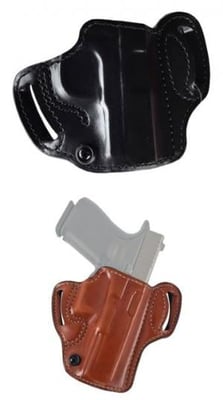 DeSantis Viper2.0 OWB Leather Holster, Glock 17/17 Gen 5/22/31, Right, Plain, Black, 175BCB2Z0 175BCB2Z0