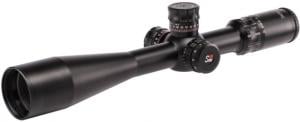 Sightron SIII PLR Riflescope, 6-24x50mm, Zero Stop, MOA-H 24X IR Reticle, Black, Medium, 28002 28002