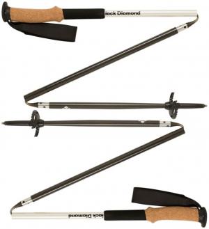 Black Diamond Alpine Carbon Z Trekking Poles with Trip Protector, 120 cm, BD11220200001201