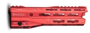 Strike Industries Grildlok LITE 8.5in Handguard Assembly, Red, One Size, SI-GRIDLOK-LITE-8.5-RED