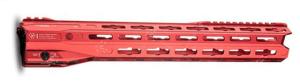 Strike Industries Grildlok LITE 15in Handguard Assembly, Red, One Size, SI-GRIDLOK-LITE-15-RED