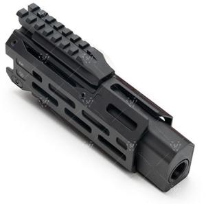Strike Industries 6 Handguard for CZ Scorpion EVO Pistol, Black, SI-CEVO-HG-6-BK 793811764420