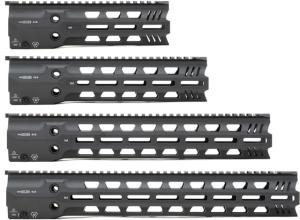 Strike Industries Gridlok 416 16in Handguard Assembly in Full Duty Version, Black, One Size, SI-GRIDLOK-416-FD-16
