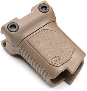 Strike Industries Angled Vertical Grip with Cable Management for 1913 Picatinny Rail, FDE, Short, SI-AR-CMAG-RAIL-S-FDE SIARCMAGRAILSFDE