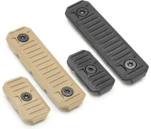 Strike Industries AR Cable Management Rail Cover - Short, 2pc/set, Black, One Size, SI-AR-CM-COVER-S-BK SIARCMCOVERSBK