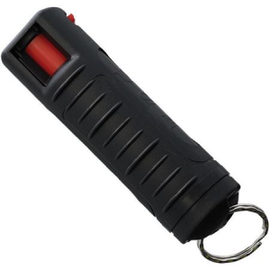 Police Force Tactical 32022 Pepper Spray 1/2 oz Hard Black