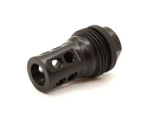 Kaw Valley Precision 1/2x28 Muzzle Brake Mount for ASR, Black, Small, KVP-BRAKE-ASR01 793888382367