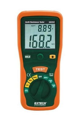 Extech Instruments Earth Ground Tester With Nist, 382252, 382252-NIST