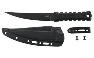 CRKT HZ6 BLACK 6.50" PLAIN EDGE 
