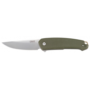 CRKT Tueto Assisted Folding Knife w/ Liner Lock, 3.28", OD Green - 5325C