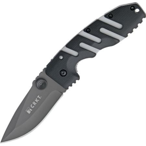 Columbia River Knife & Tool 6803Z Ryan Model 7 Drop Point Linerlock Folding Pocket Knife CR6803Z
