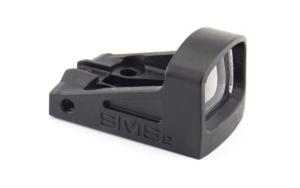 Shield Sights Shield Mini Red Dot Sight 2.0, 4 MOA Dot Reticle, SMS2-4MOA Polymer Lens, Black, SMS2-4 Moa P SMS24MoaP