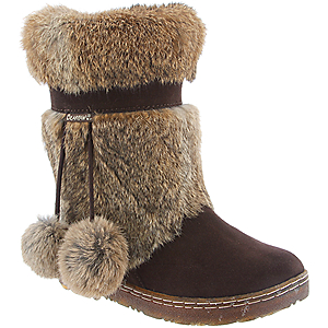 BEARPAW *DS BEARPAW Women's Tama II Booties - Chocolate
